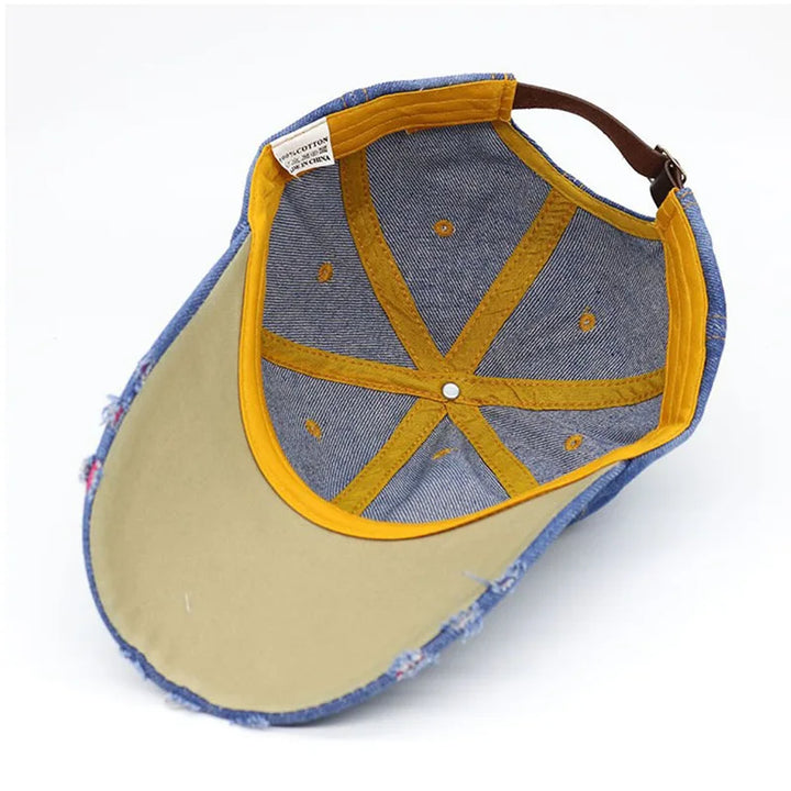 Sonia Rhinestone Denim Hat