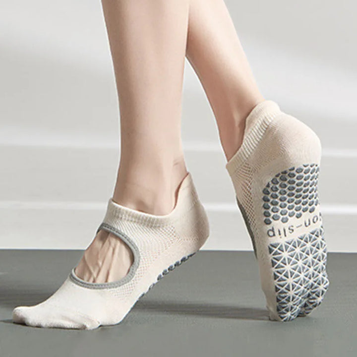Lume Cotton Grip Socks