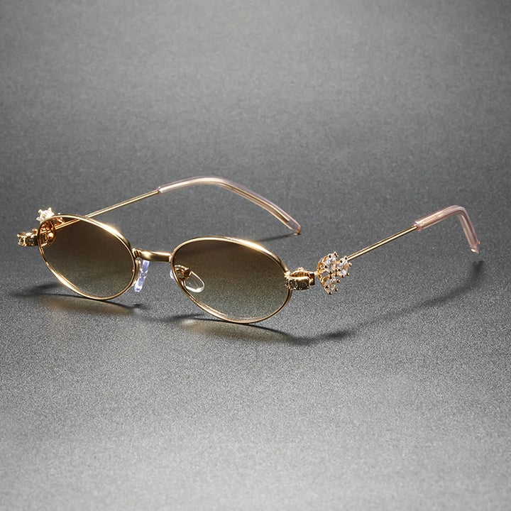 Celeste Oval Sunglasses