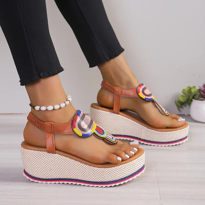 Maya Boho Platform Sandals