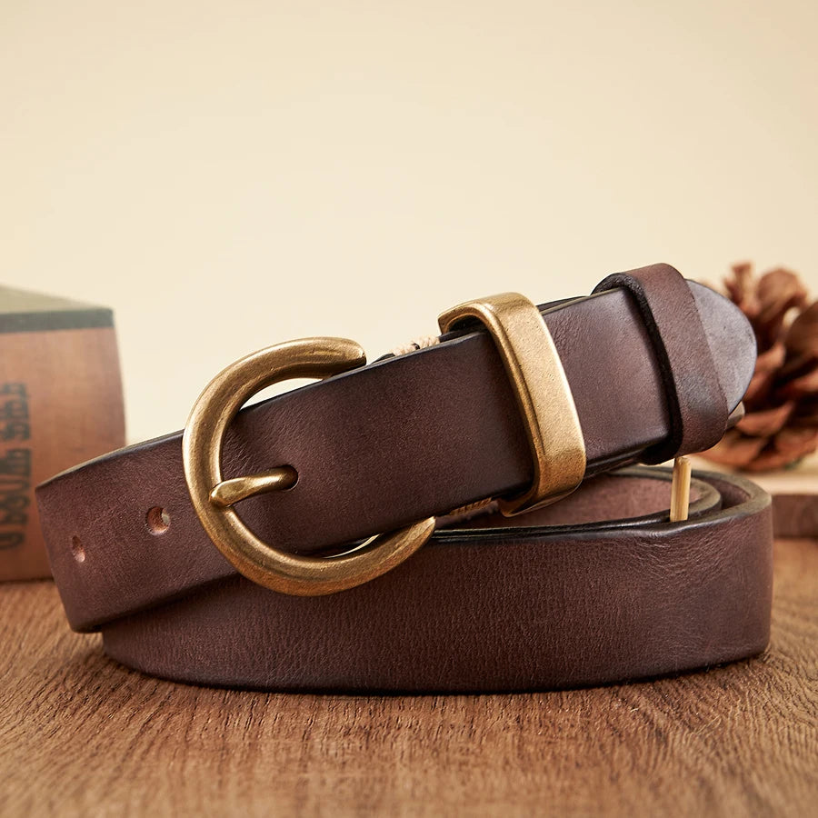 Harlan Cowhide Belt