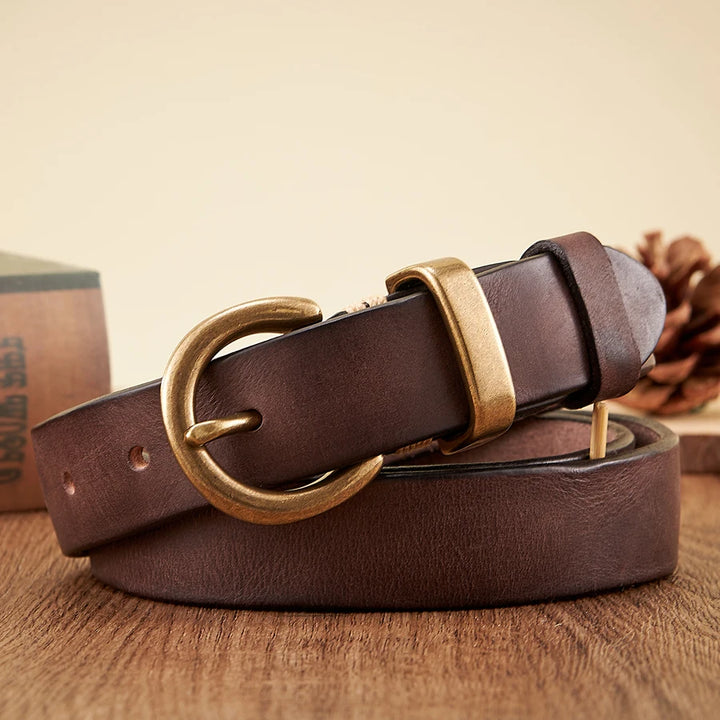 Harlan Cowhide Belt