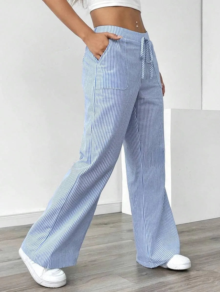 Soleil Striped Trousers