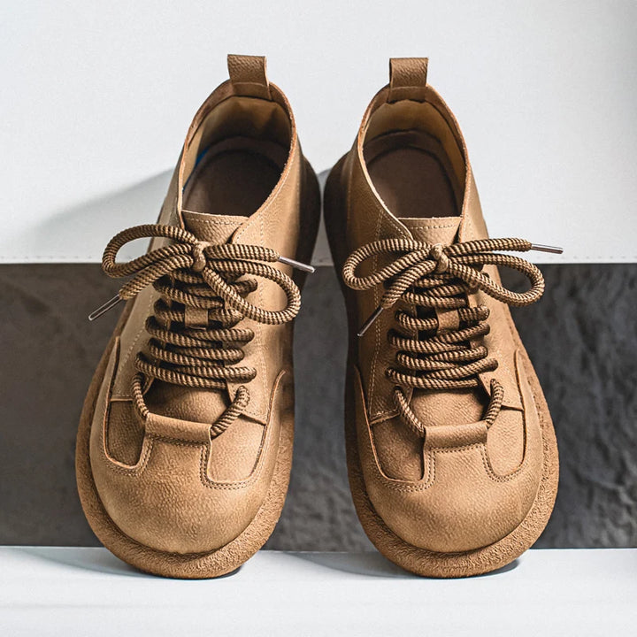 Everett Leather Vintage Sneakers