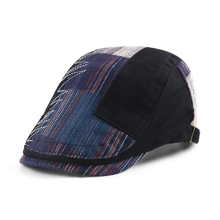 Metro Patchwork Flat Cap