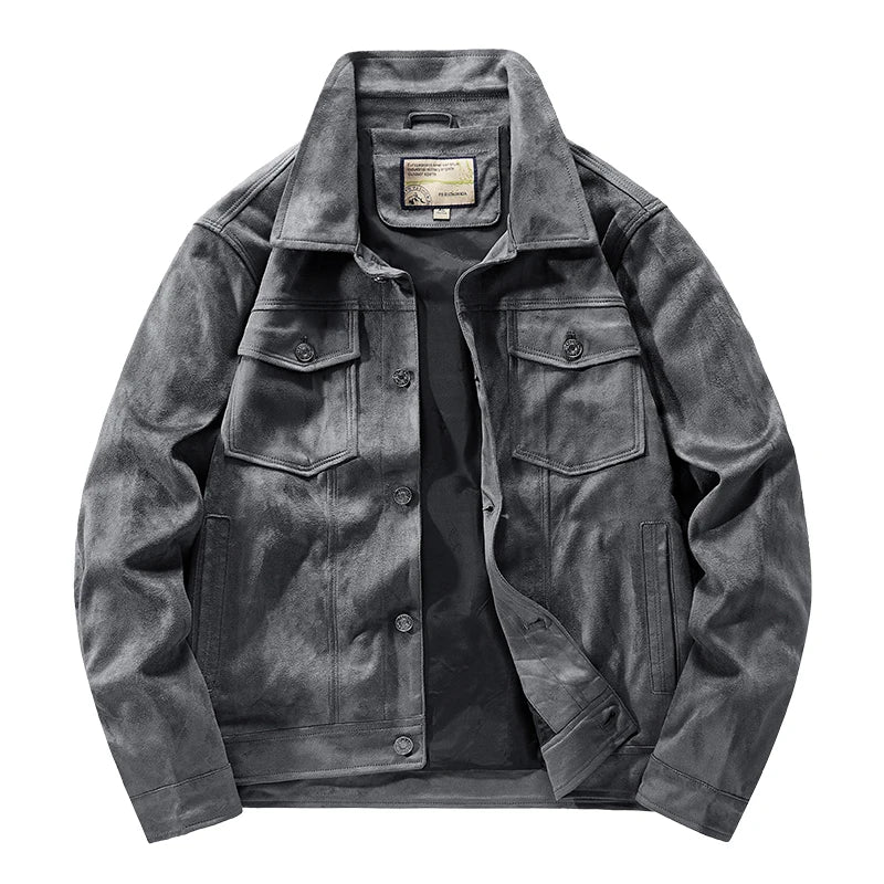 Sandro Suede Jacket