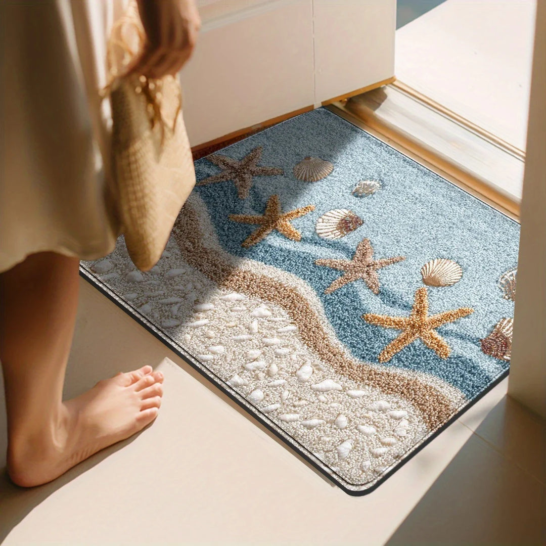 Coastal Tide Bath Mat