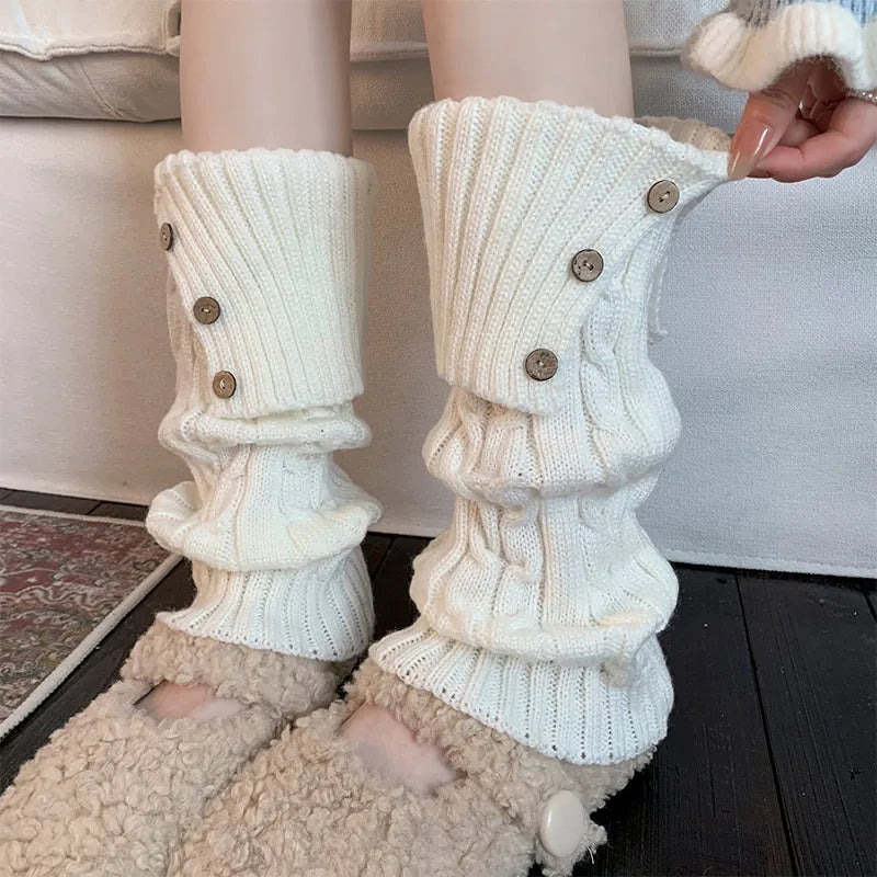 Althea Cable-Knit Leg Warmers
