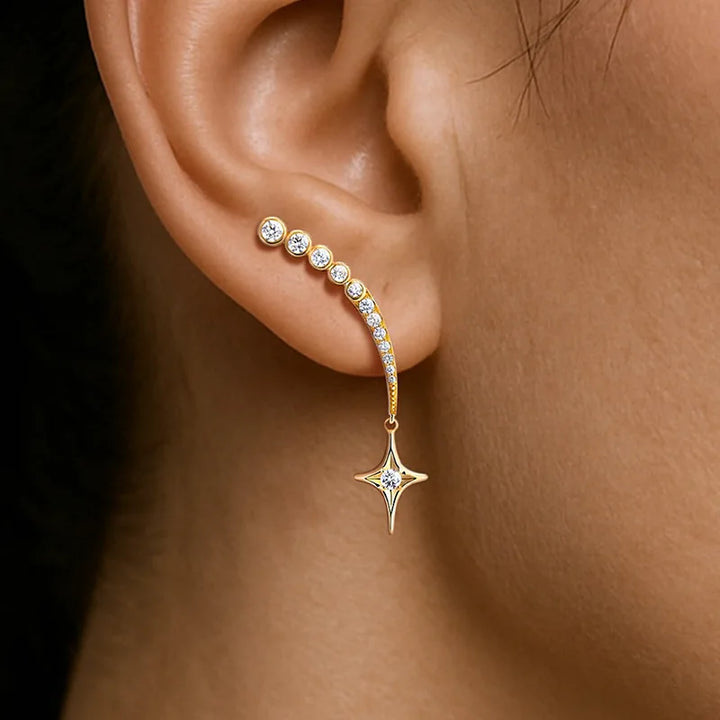 Stella Arc Earrings