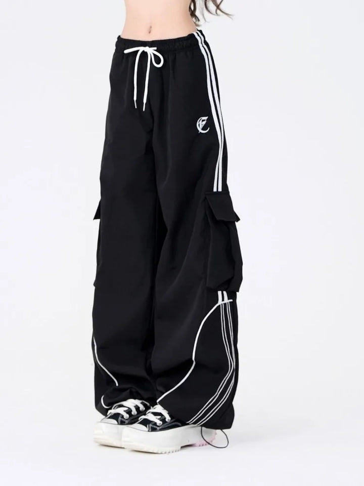 Zina Wide-Leg Cargo Pants