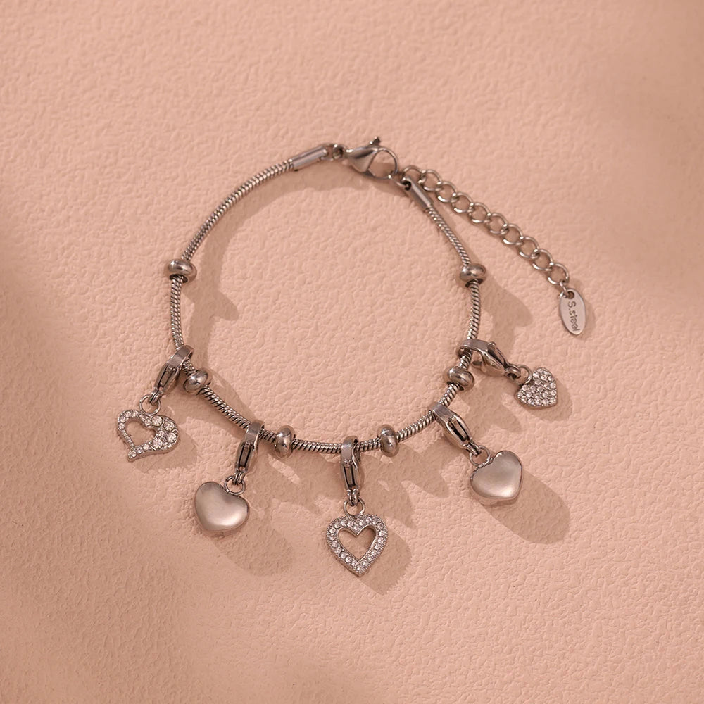 Luna Heartdrop Bracelet