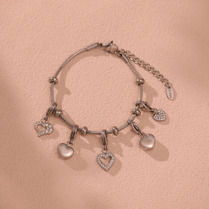 Luna Heartdrop Bracelet