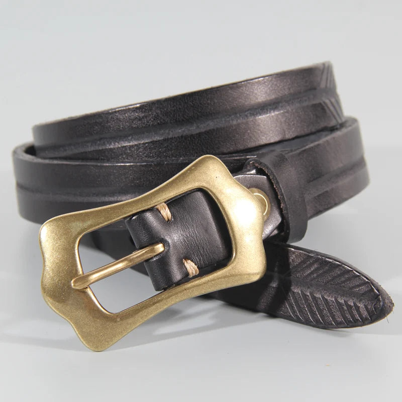 Roberta Genuine Cowhide Belt
