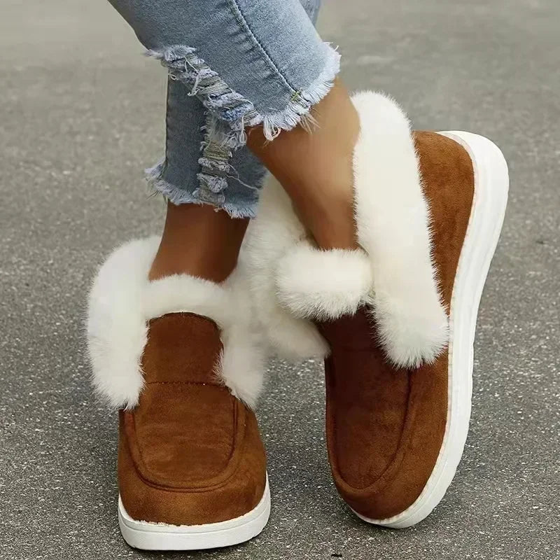 Fiora Fur Ankle Boots