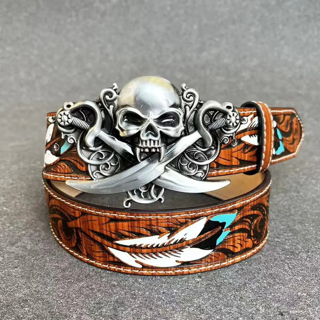Skullforge Western Belt