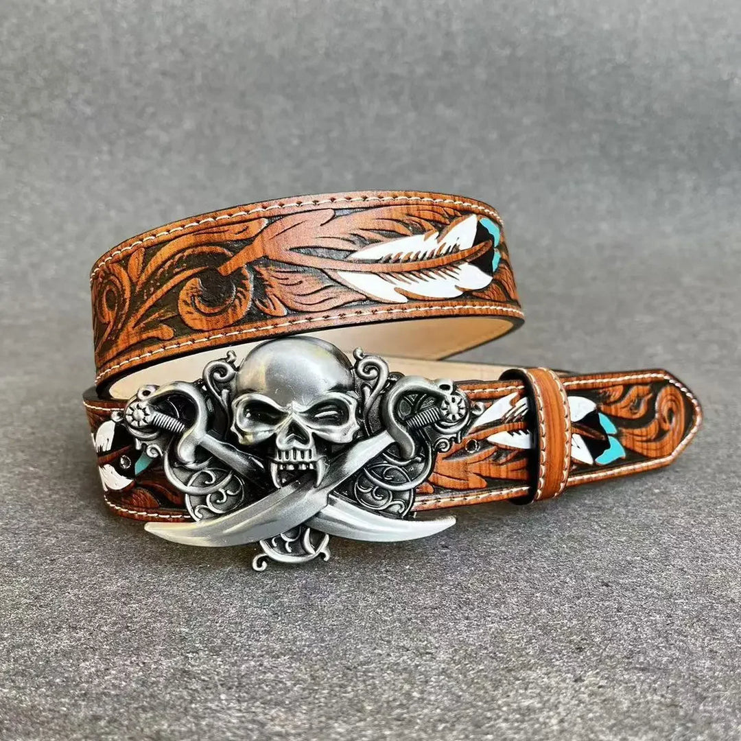Skullforge Western Belt