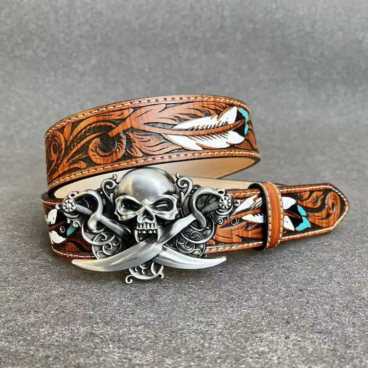 Skullforge Western Belt