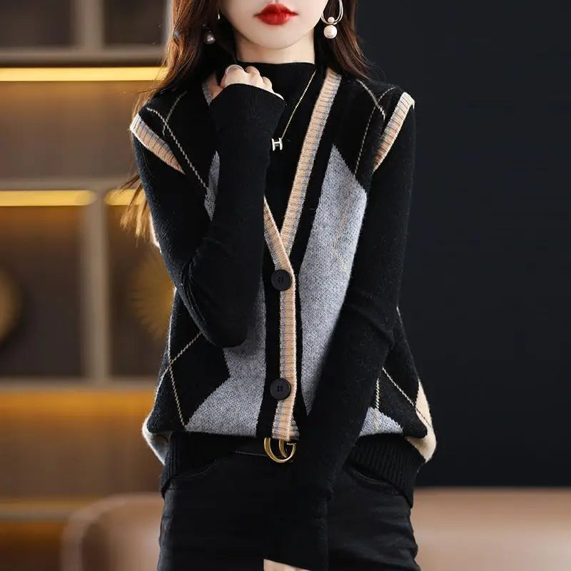 Belen Diamond Cardigan