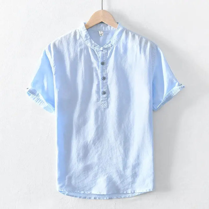 Horizon Cotton-Linen Shirt
