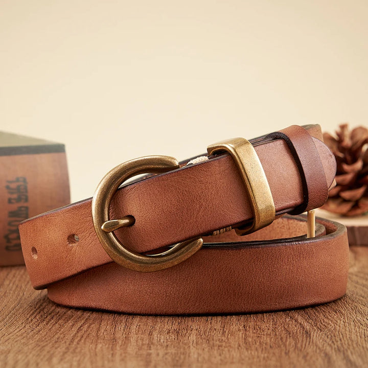 Harlan Cowhide Belt