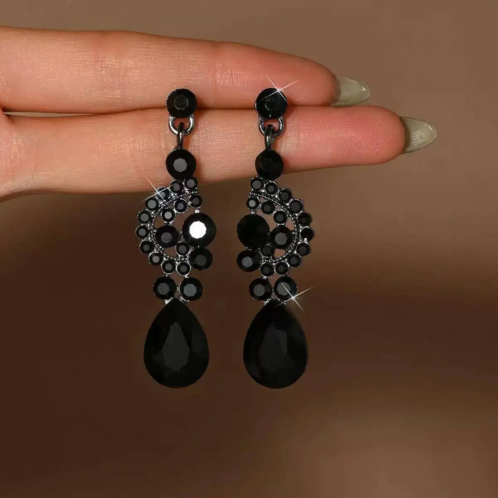 Aurelia Facet Drop Earrings