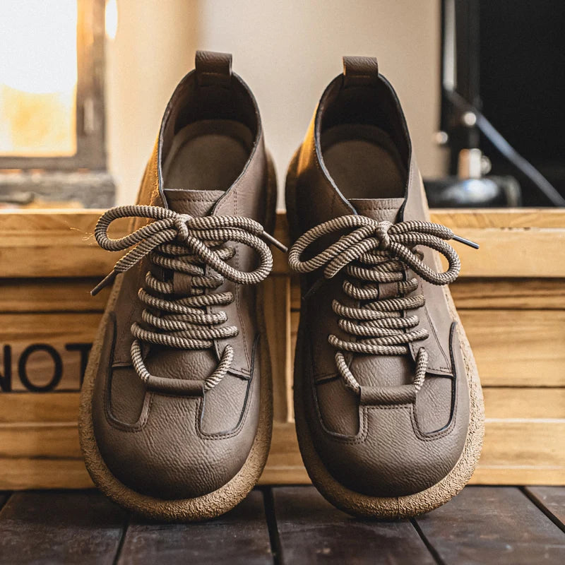 Everett Leather Vintage Sneakers