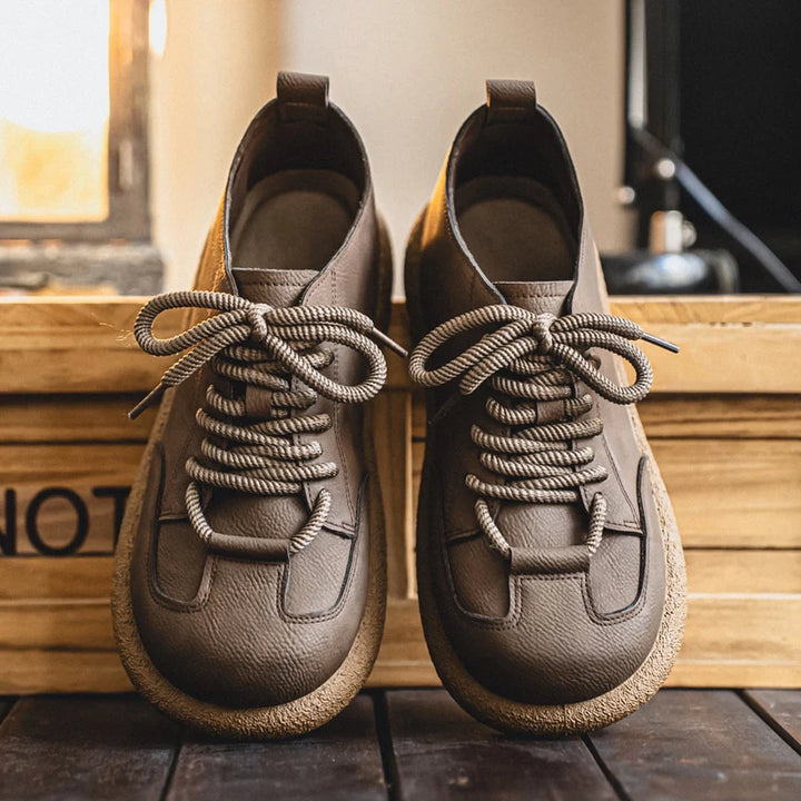Everett Leather Vintage Sneakers