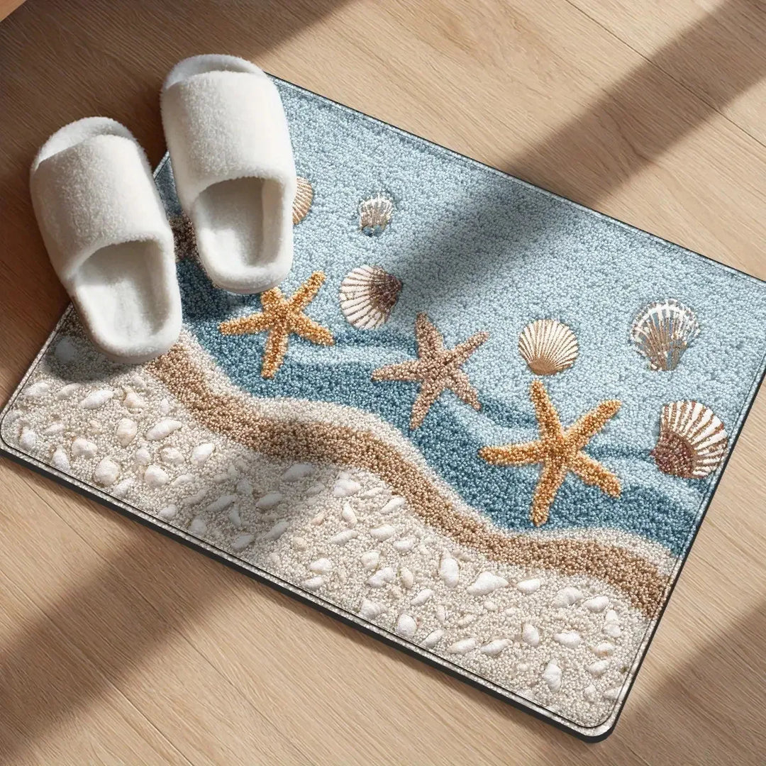 Coastal Tide Bath Mat