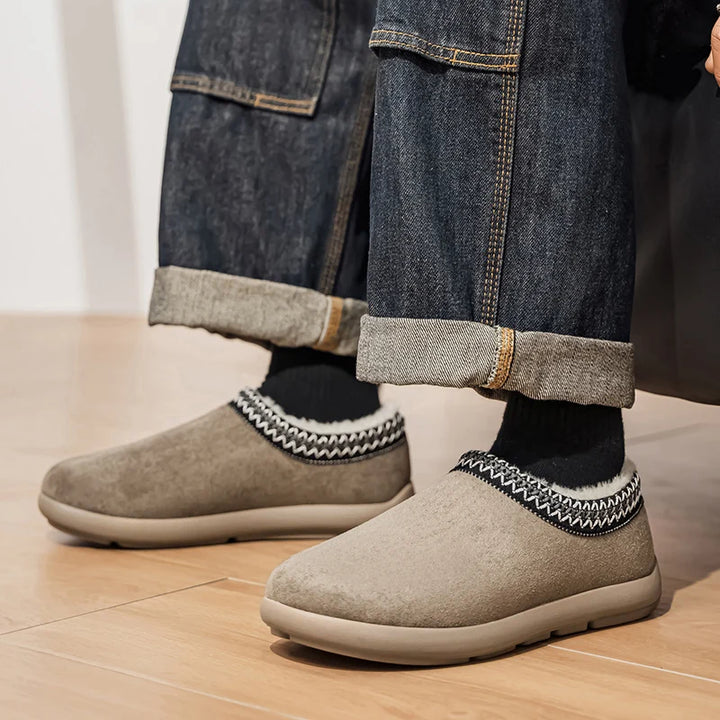 Lund Nordic Plush Lined Slippers