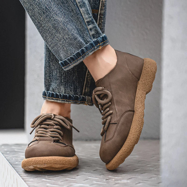 Everett Leather Vintage Sneakers
