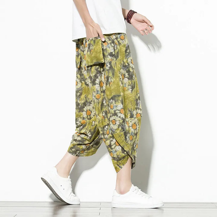 Oasis Floral Cotton Shorts