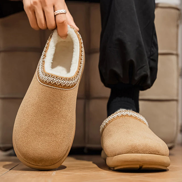 Lund Nordic Plush Lined Slippers