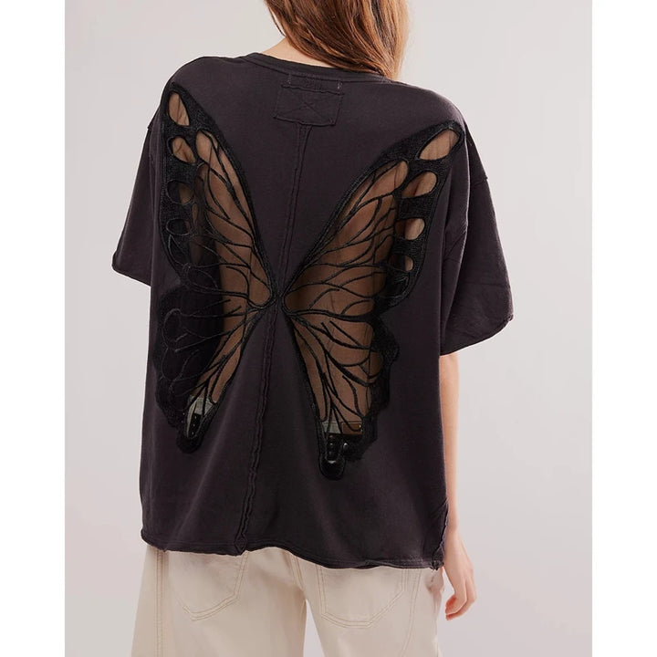 Nyra Cutout Butterfly Tee
