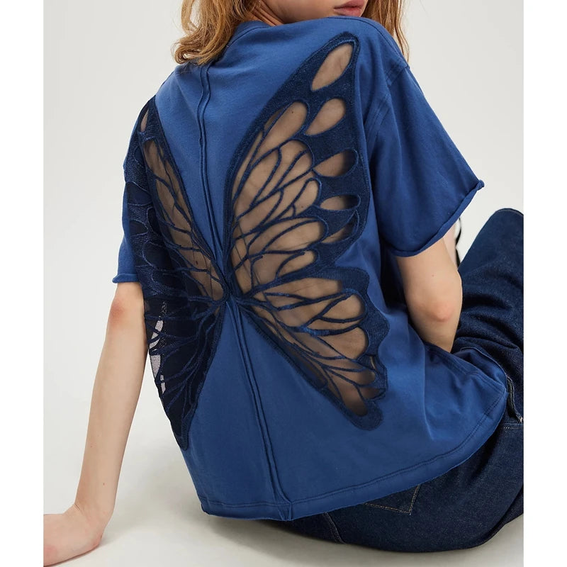 Nyra Cutout Butterfly Tee