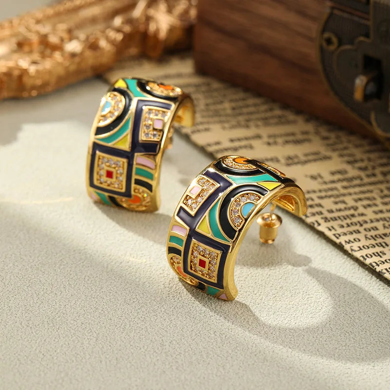 Aurora Mosaic Earrings