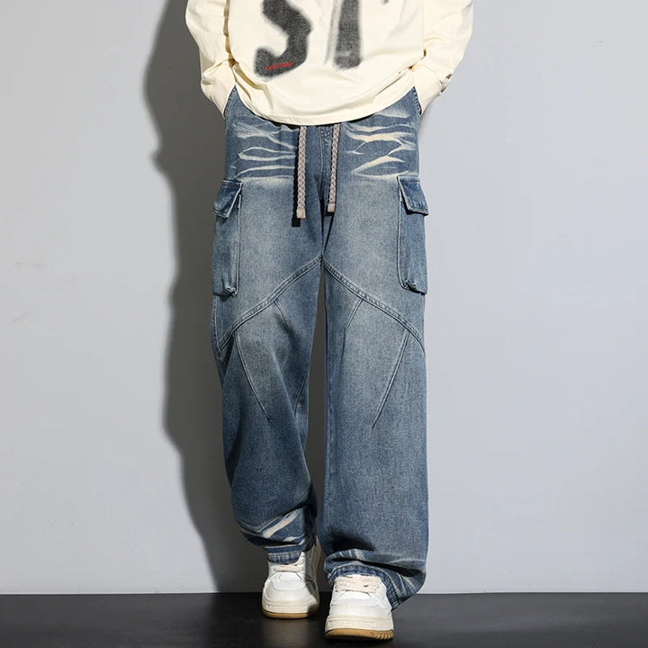 Metro Wide-Leg Cargo Jeans