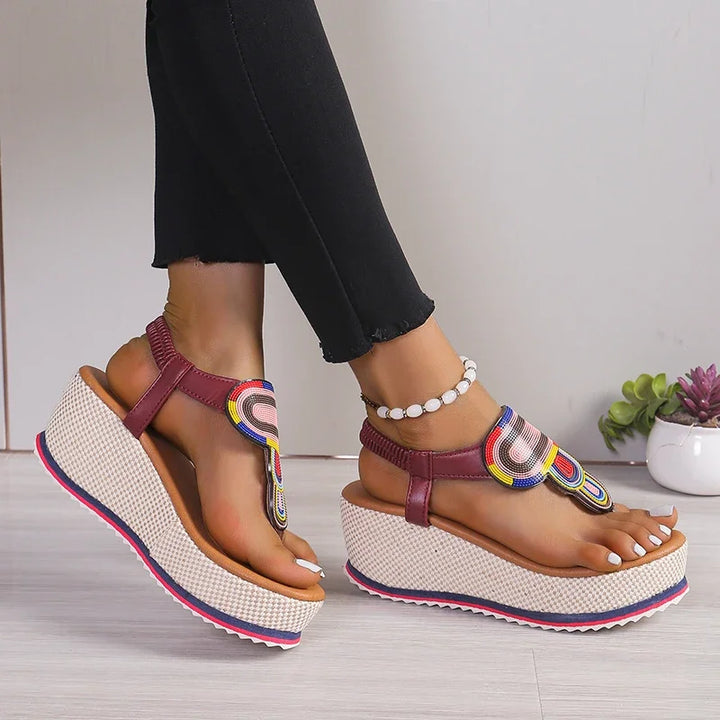 Maya Boho Platform Sandals