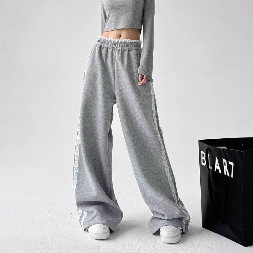 Misty Lace Sweatpants