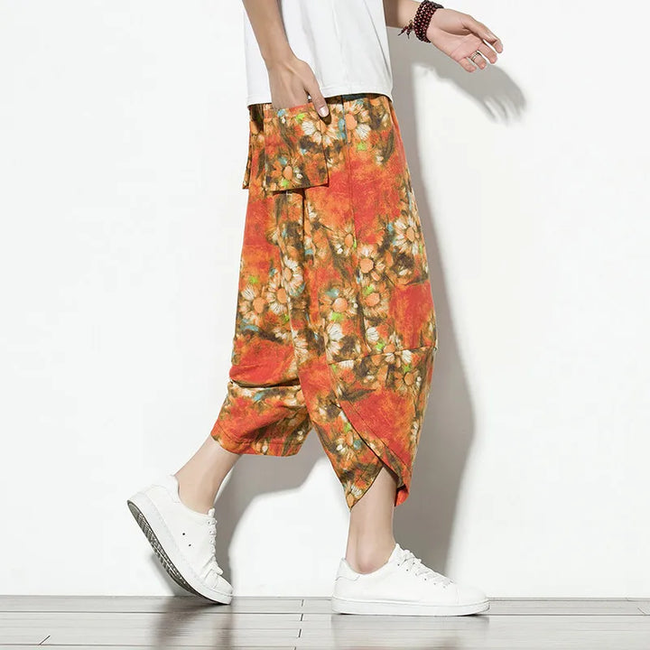Oasis Floral Cotton Shorts