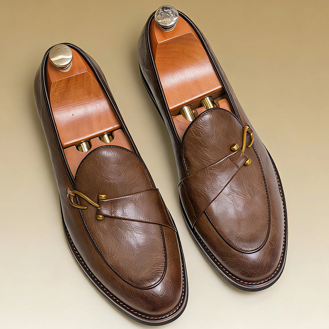 Westbridge Leather Bit Loafers