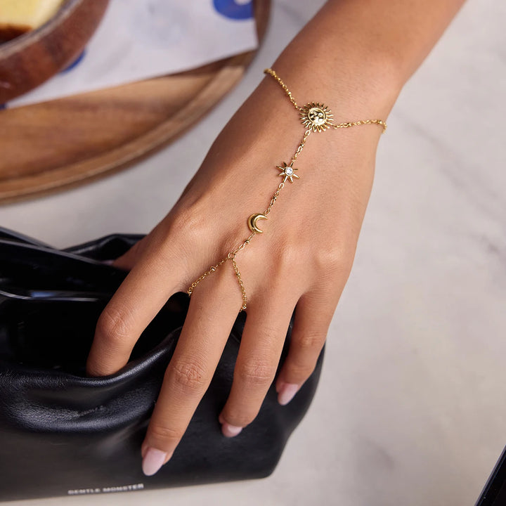 Solara Celestial Hand Chain