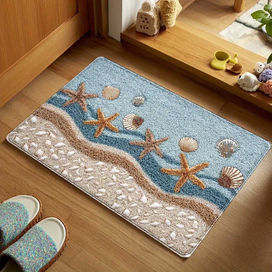 Coastal Tide Bath Mat