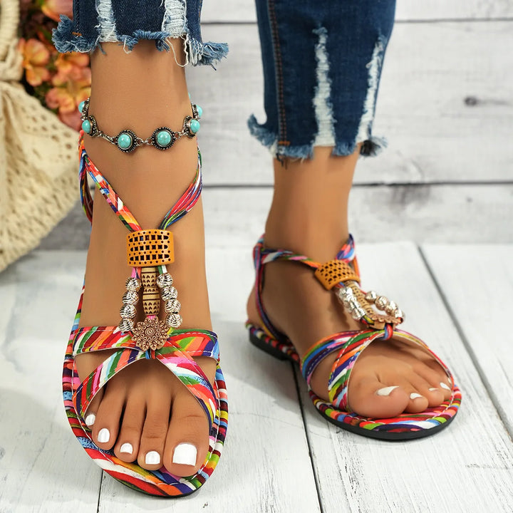 Rio Boho Beaded Sandals