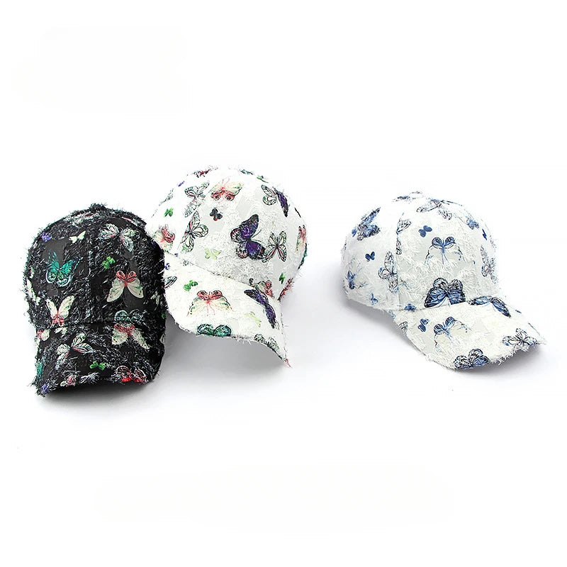 Aurelia Butterfly Lace Cap