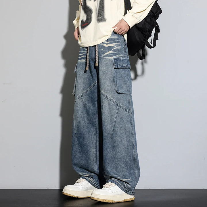 Metro Wide-Leg Cargo Jeans