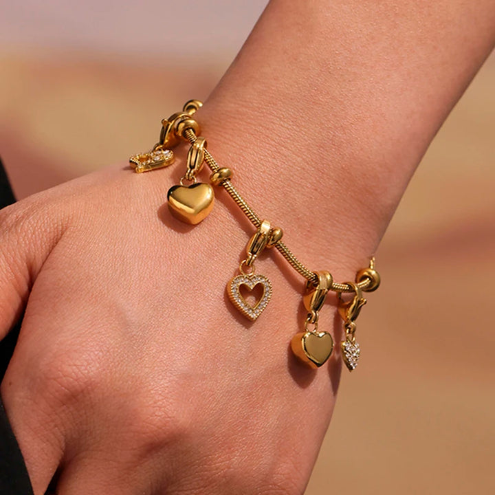 Luna Heartdrop Bracelet