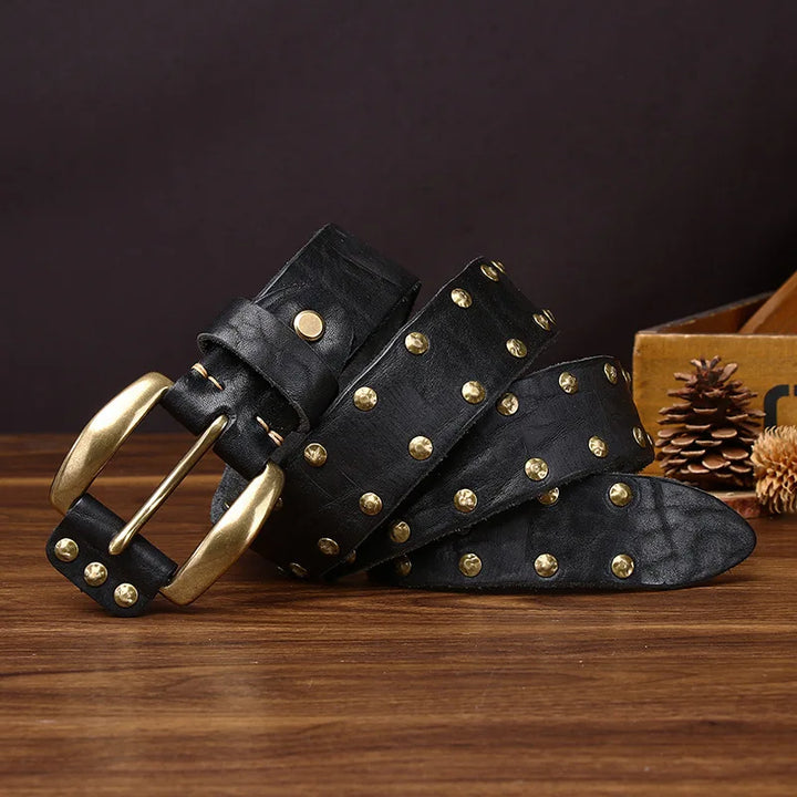 Oakridge Genuine Cowhide Leather Belt
