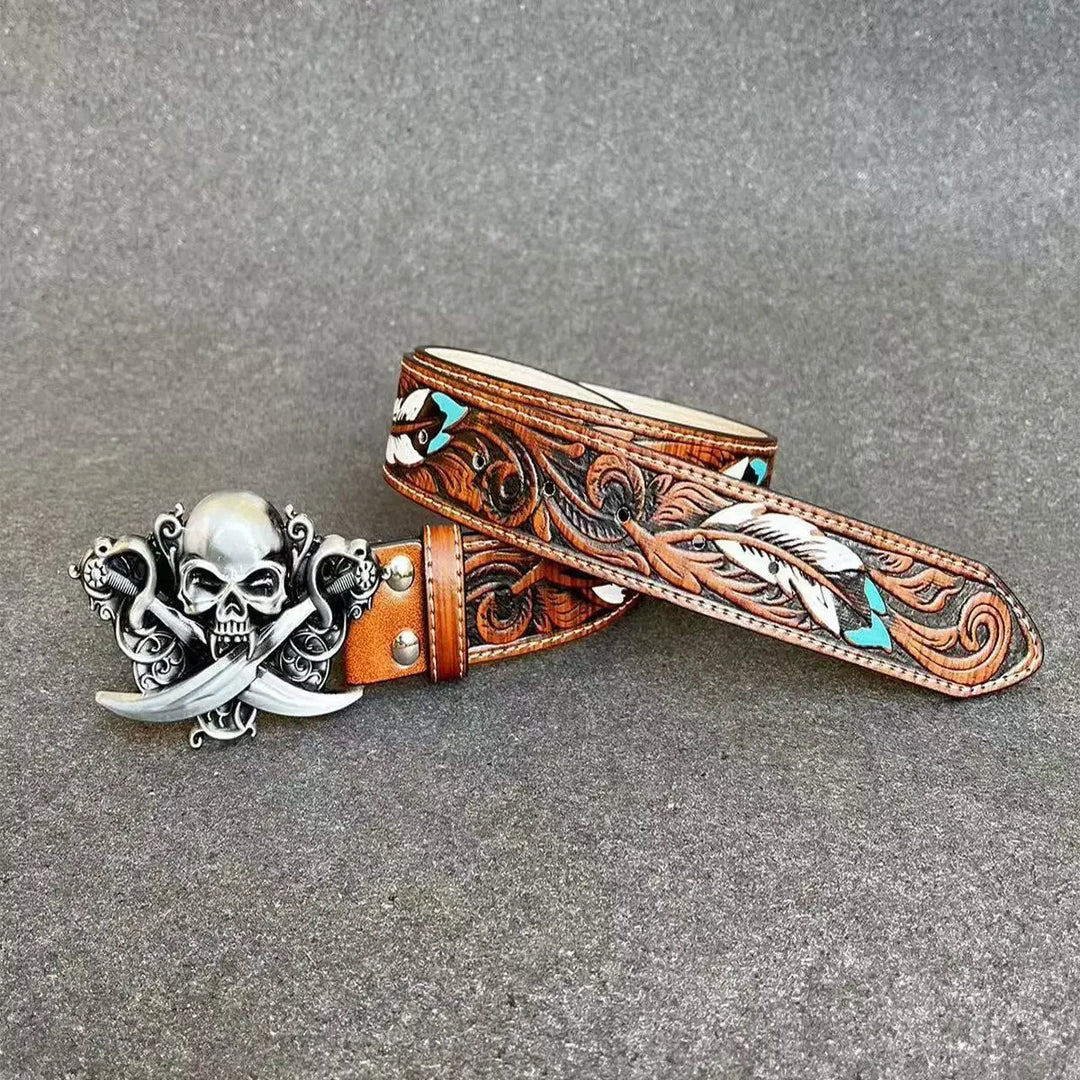 Skullforge Western Belt