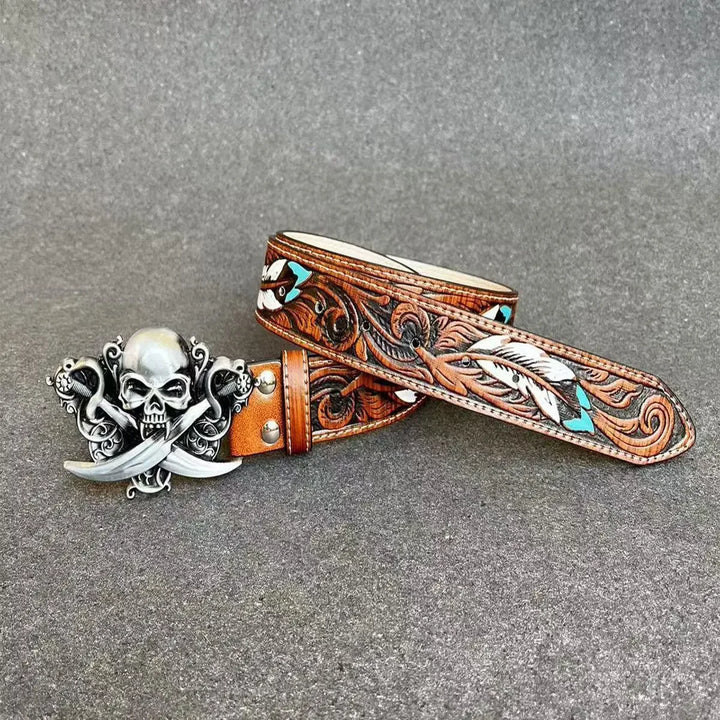 Skullforge Western Belt