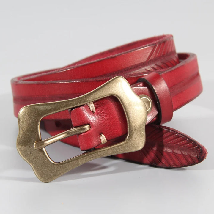 Roberta Genuine Cowhide Belt